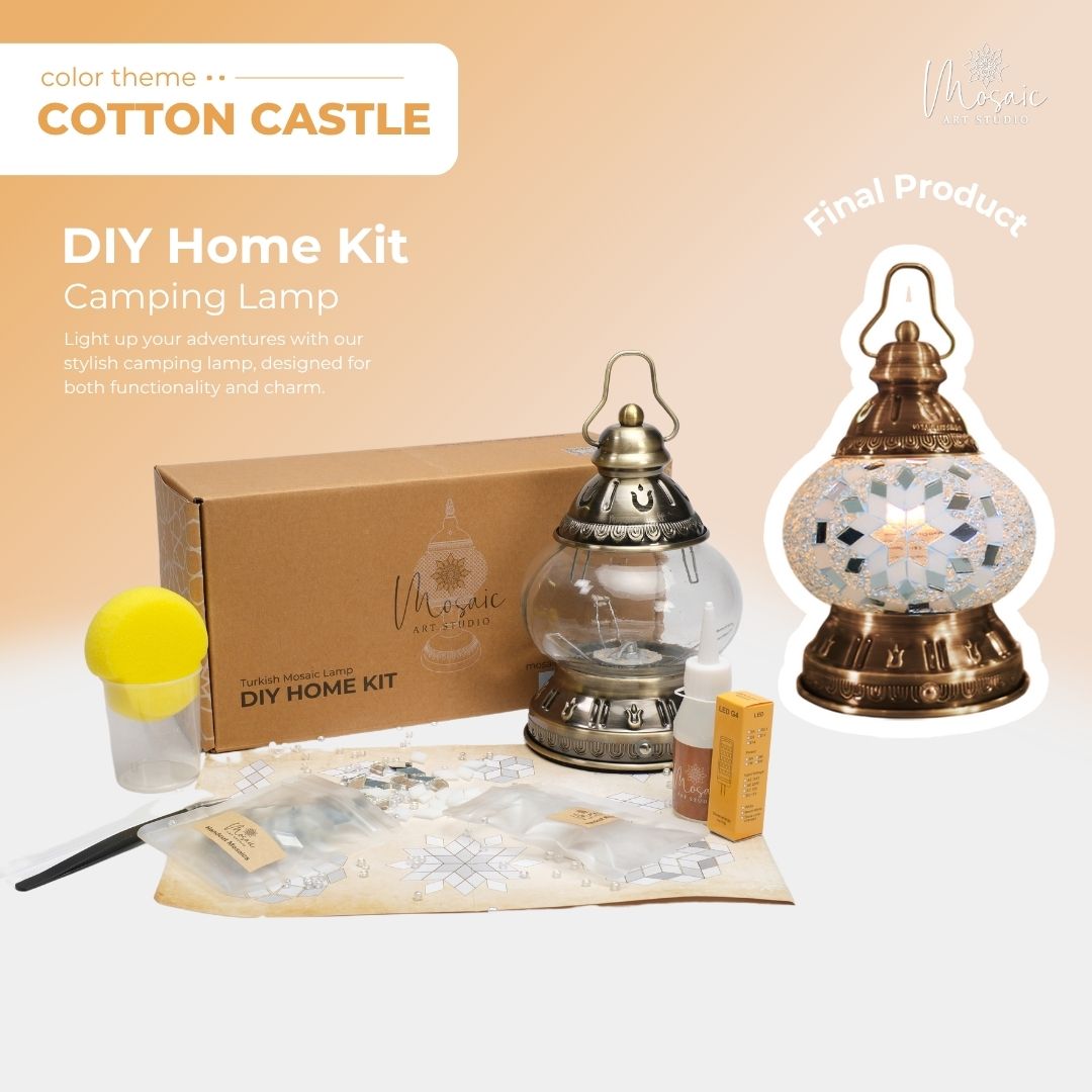 Mosaic Lamp DIY Home Kit