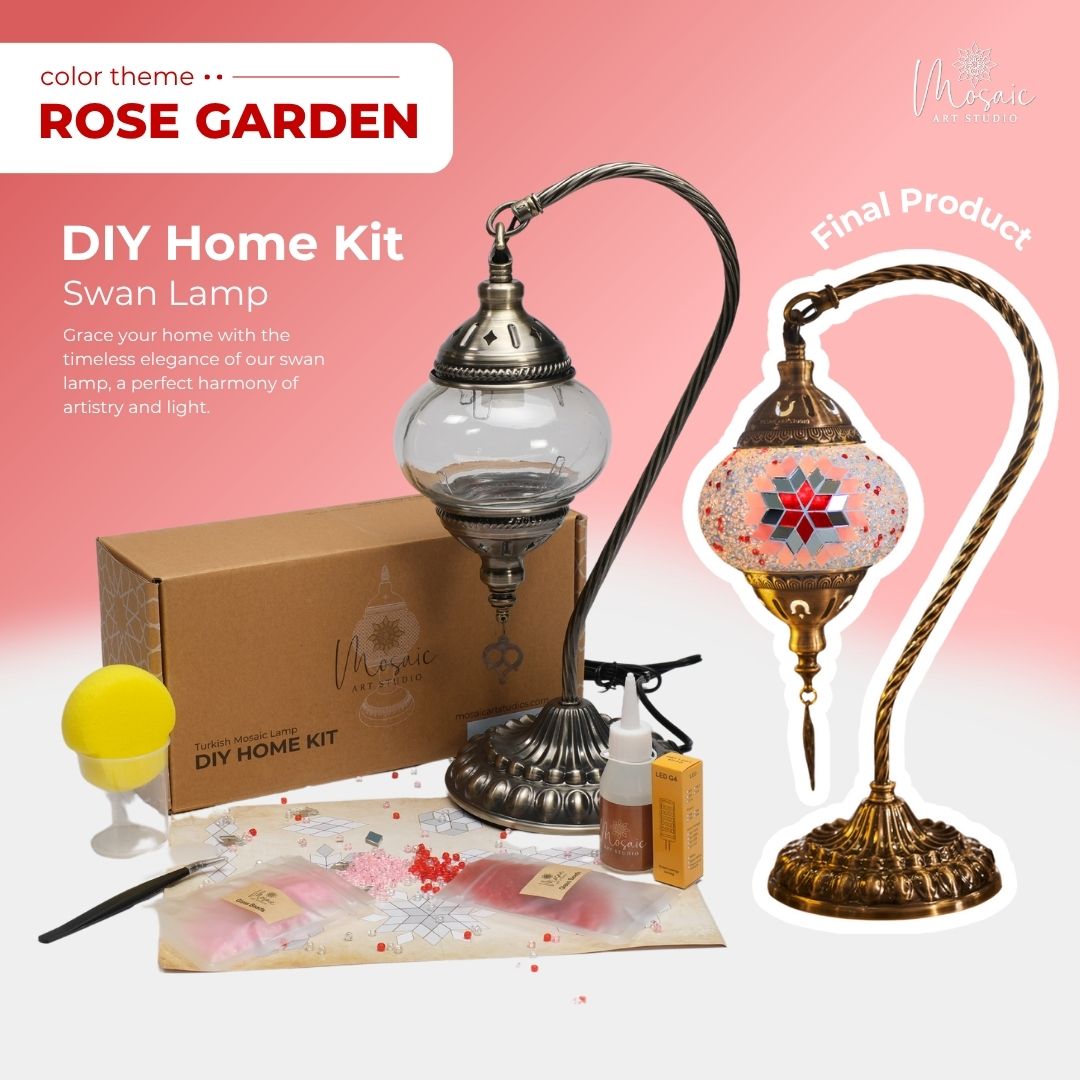 Mosaic Lamp DIY Home Kit