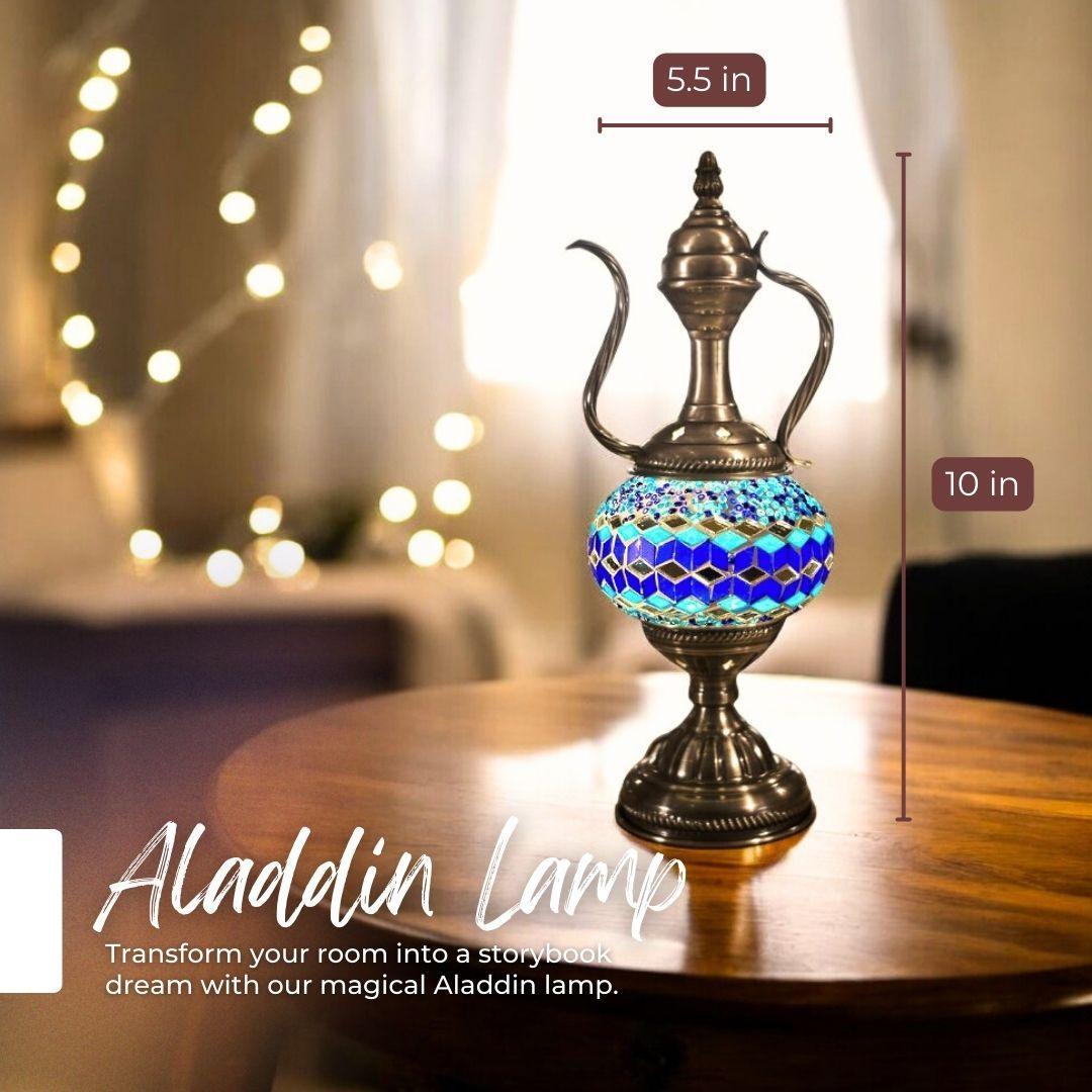 Ready-made Mosaic Lamp - Aegean Fractals