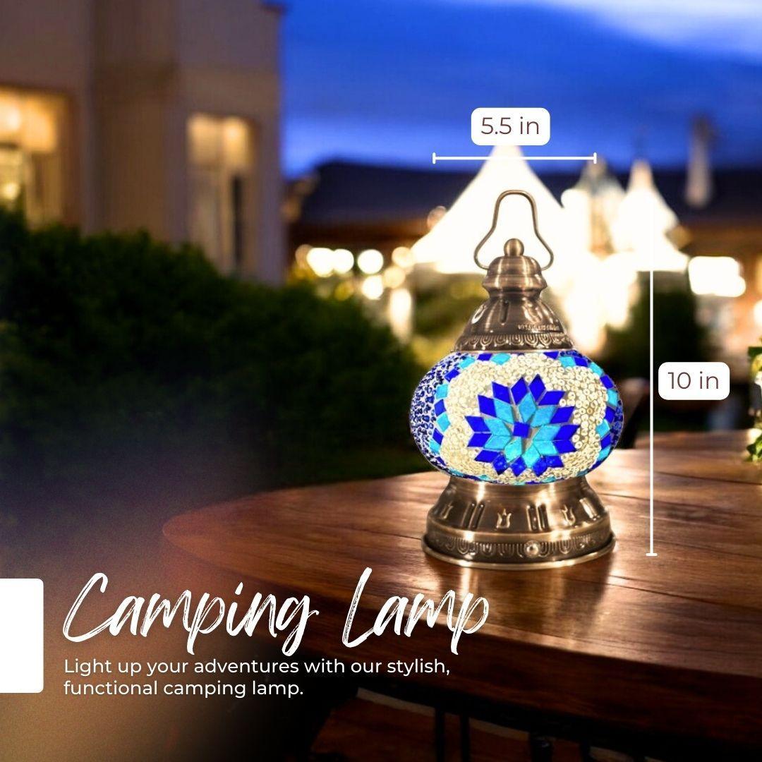 Ready-made Mosaic Lamp - Aegean Flower