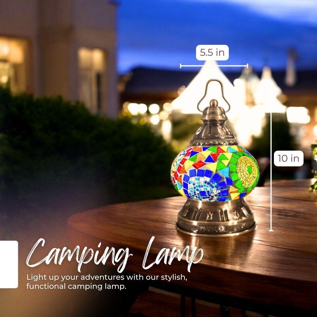 Ready-made Mosaic Lamp - Cappadocia Sunflower