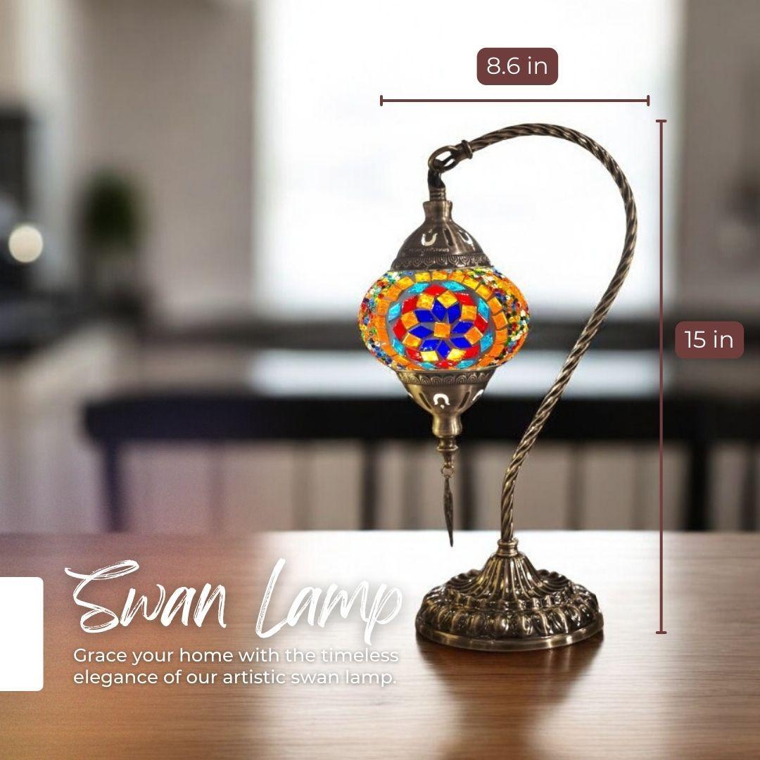 Ready-made Mosaic Lamp - Floral Spectrum