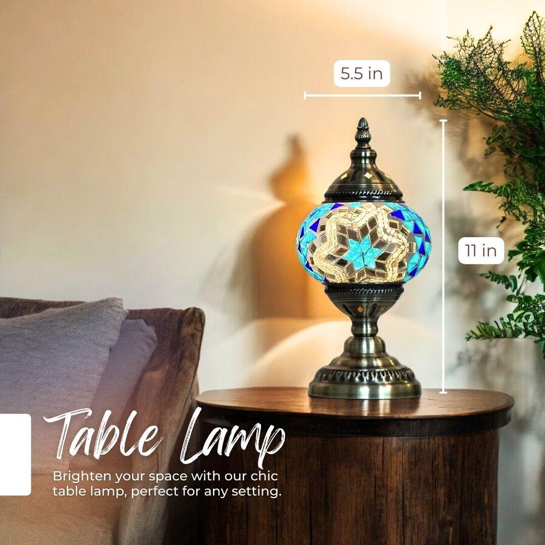 Ready-made Mosaic Lamp - Aegean Star