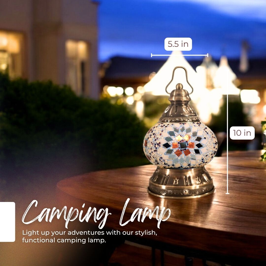 Ready-made Mosaic Lamp - Safranbolu